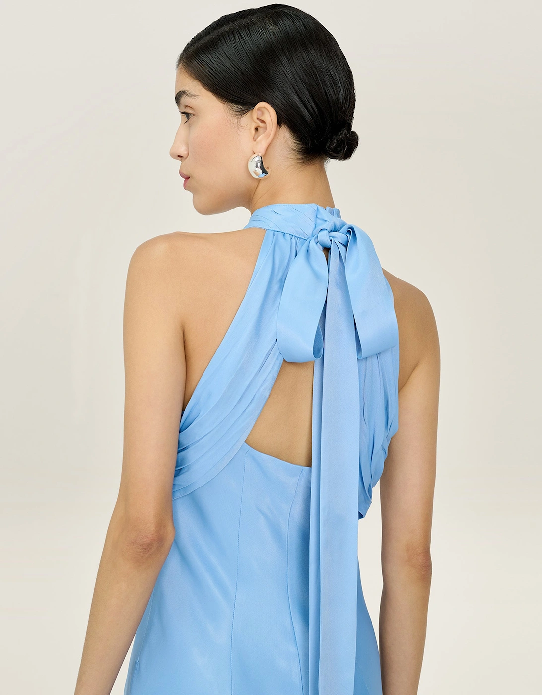 Milos Dress in Vista Blue