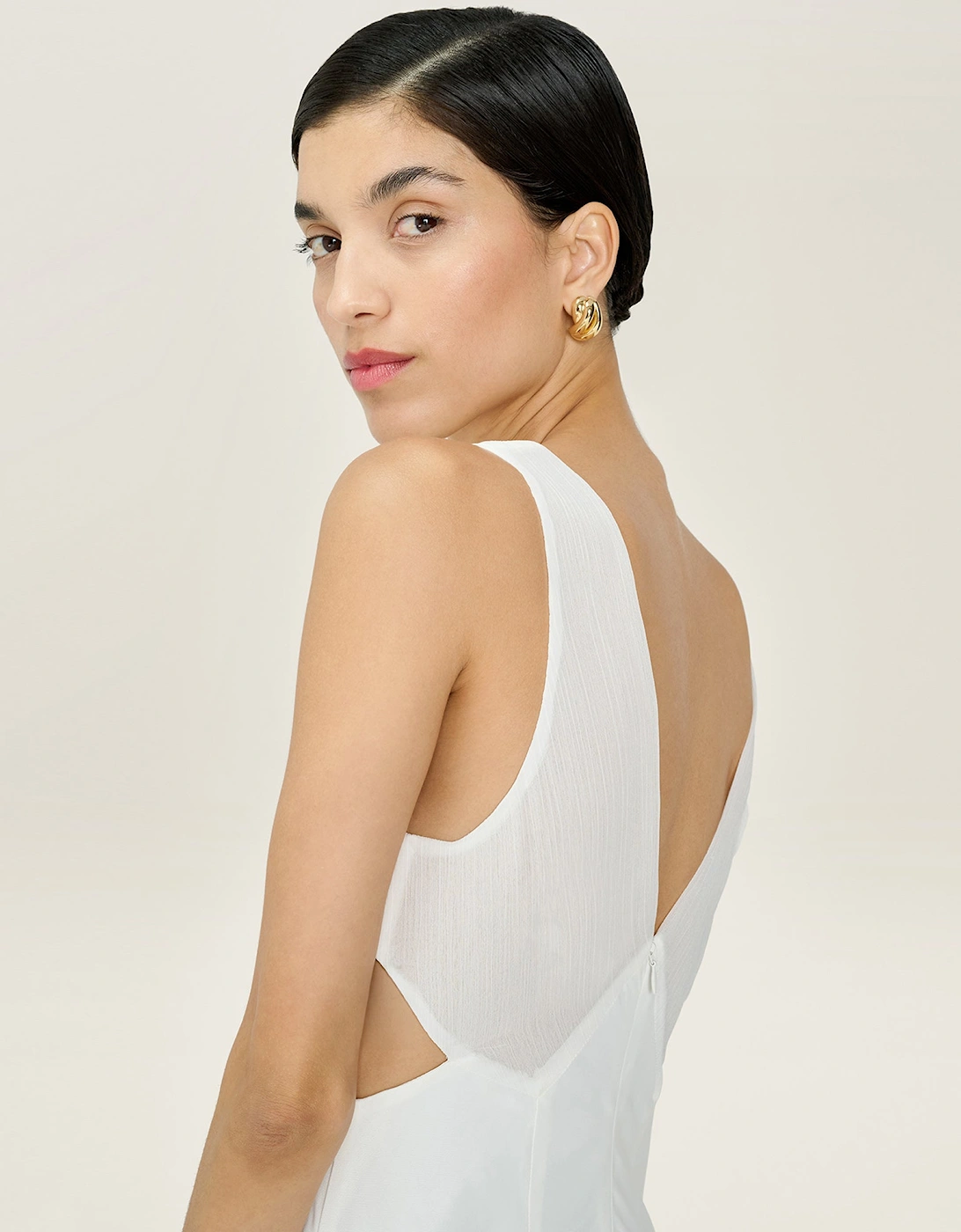 Celeste Dress in Ivory