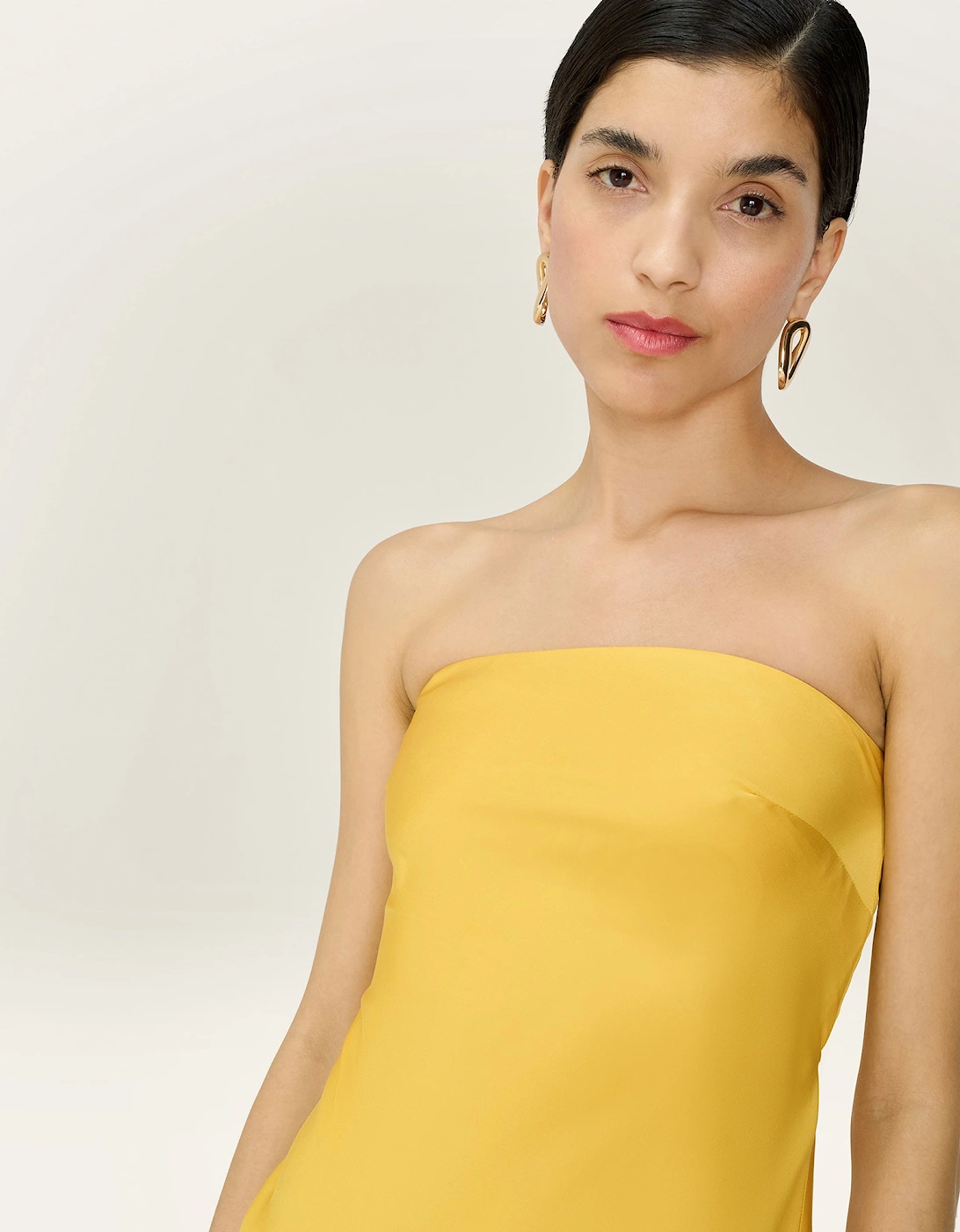 Amdra Dress in Eggyolk