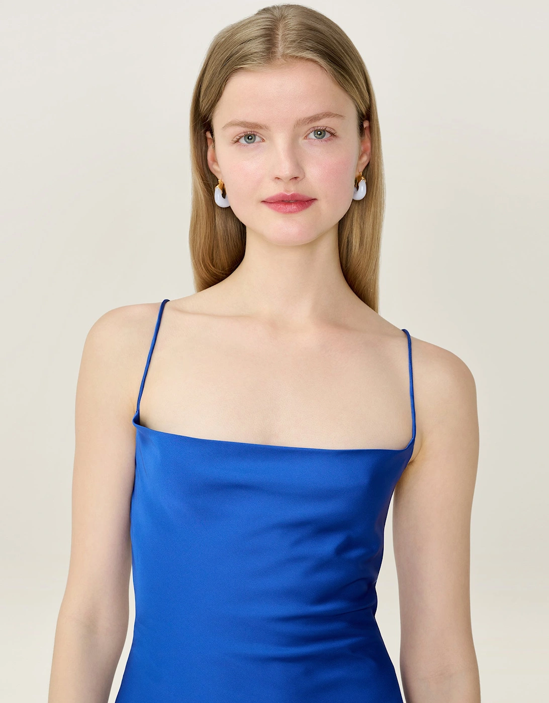Riviera Dress in Cobalt