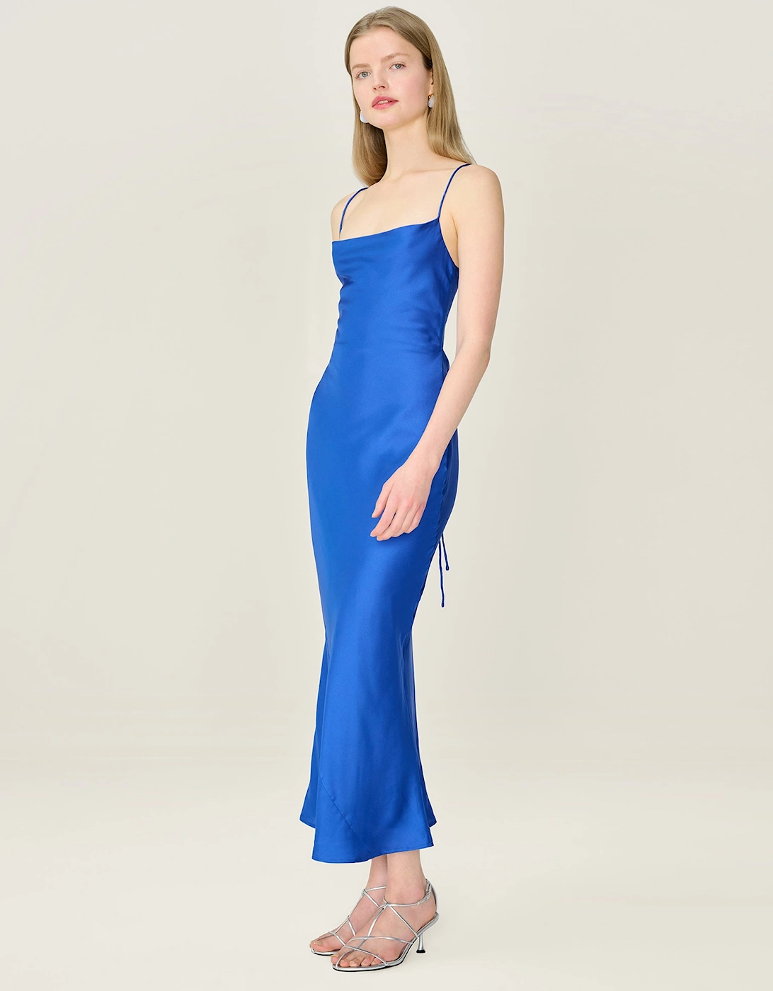 Riviera Dress in Cobalt
