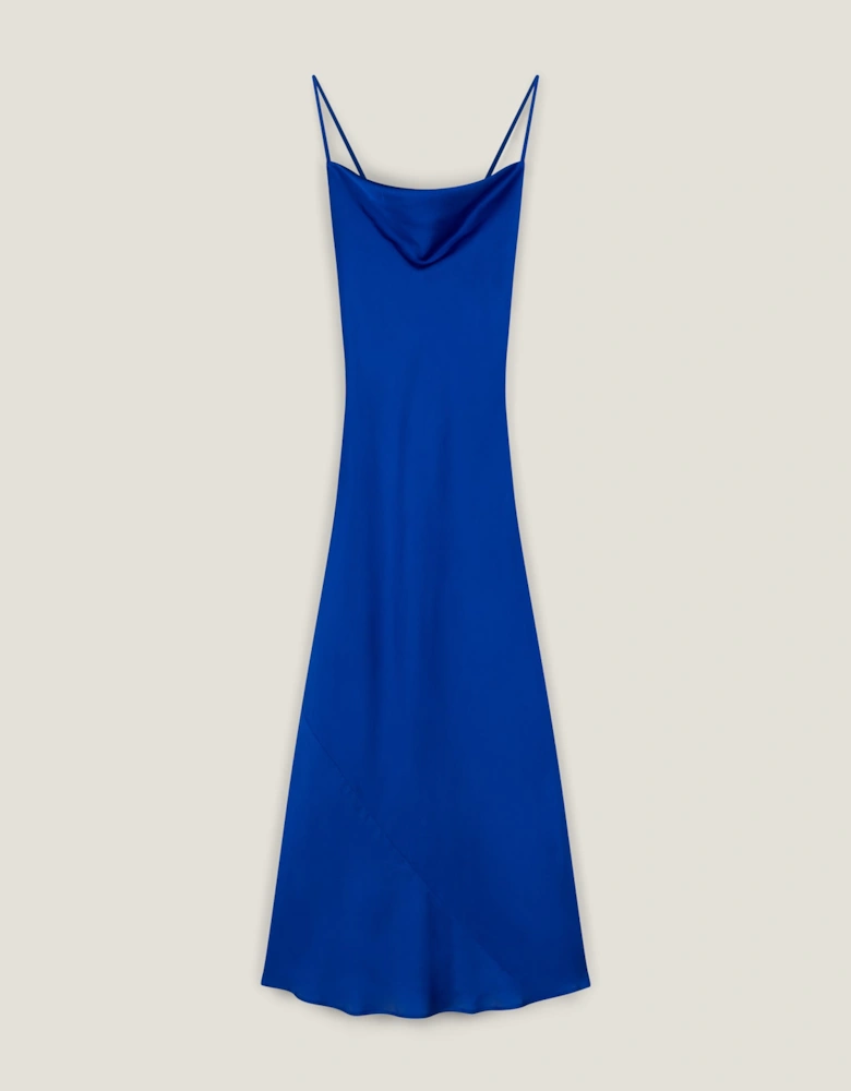 Riviera Dress in Cobalt