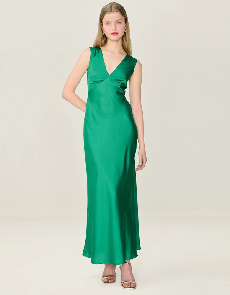 Nova Dress in Emerald Green