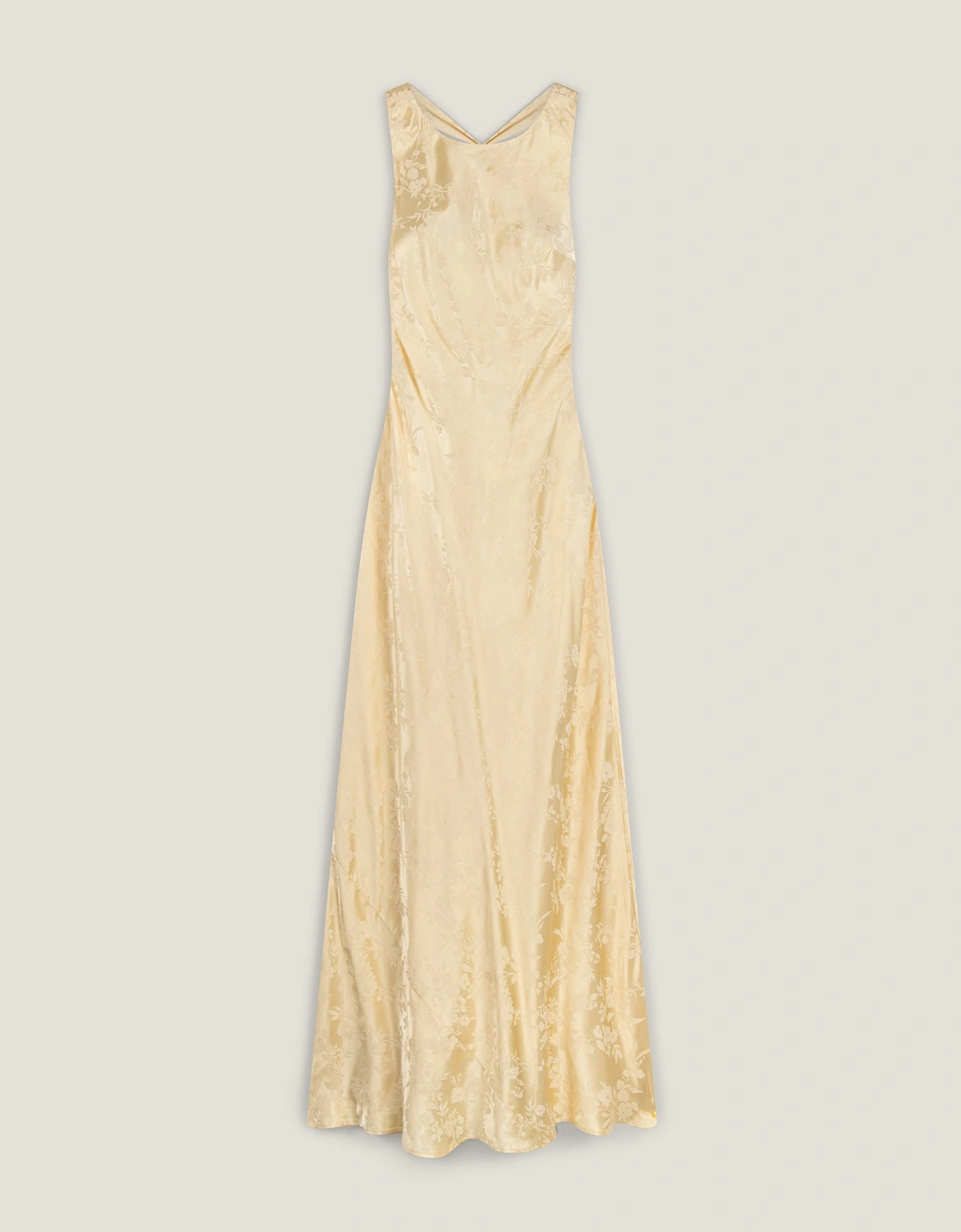 Jai Jacquard Dress in Double Cream