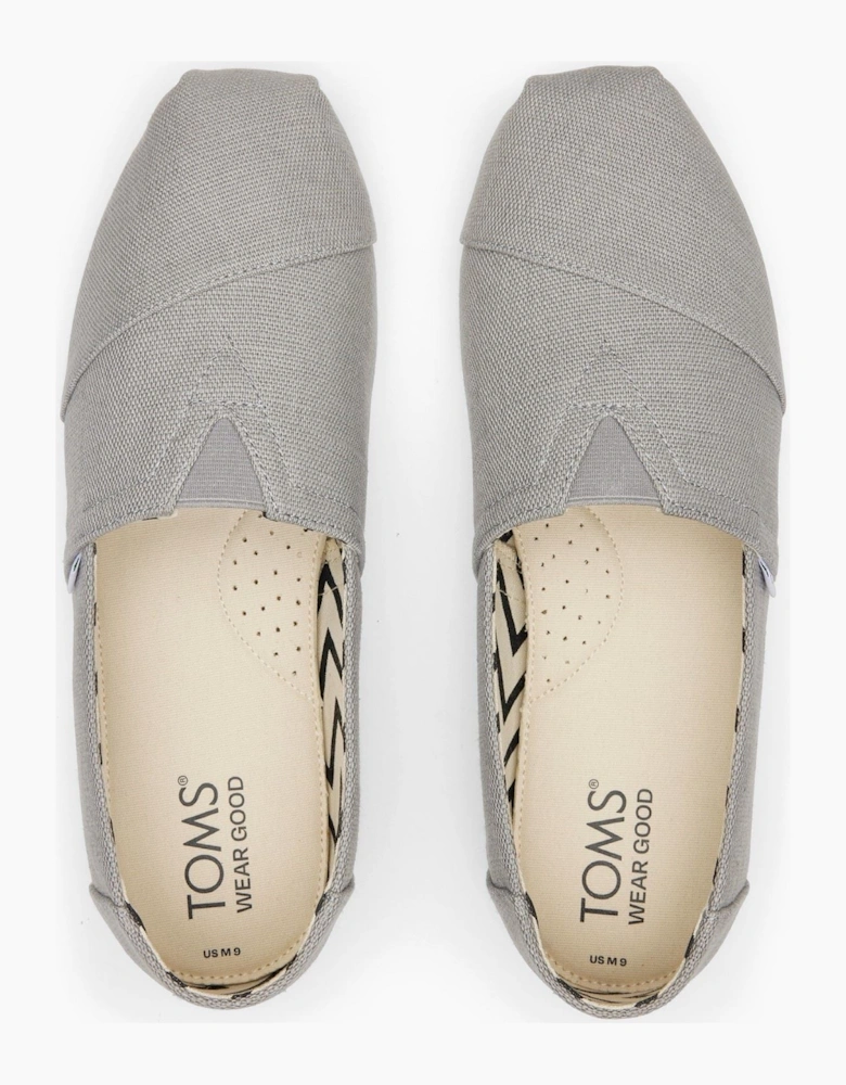 Alpargata Classic Cotton Men's Drizzle Grey Espadrilles