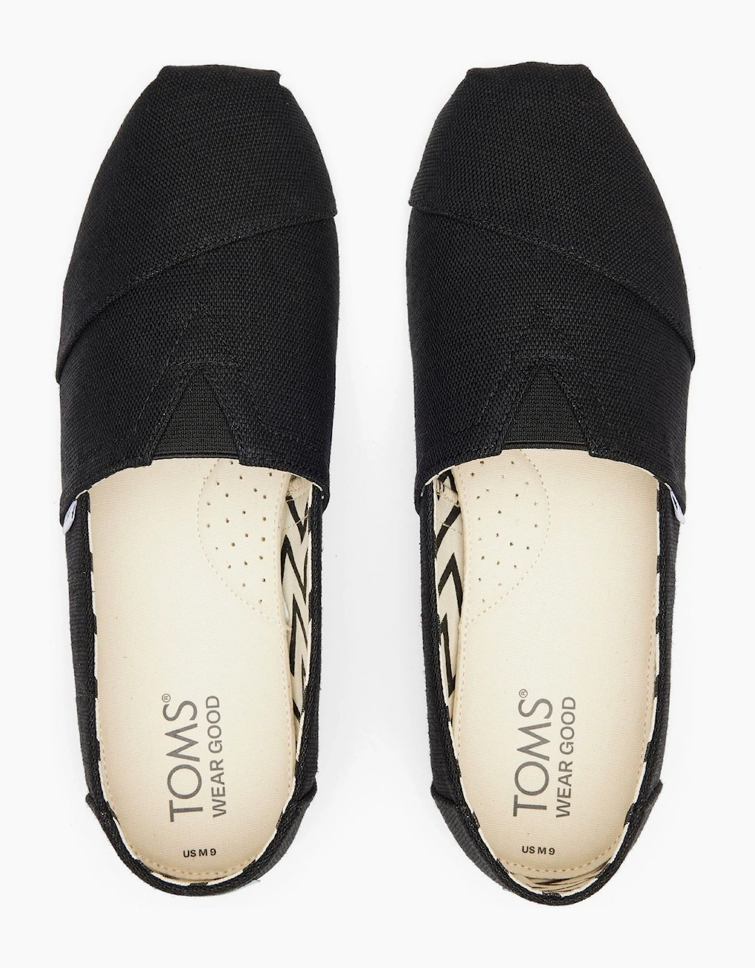 Alpargata Cotton Women's Black Sandals