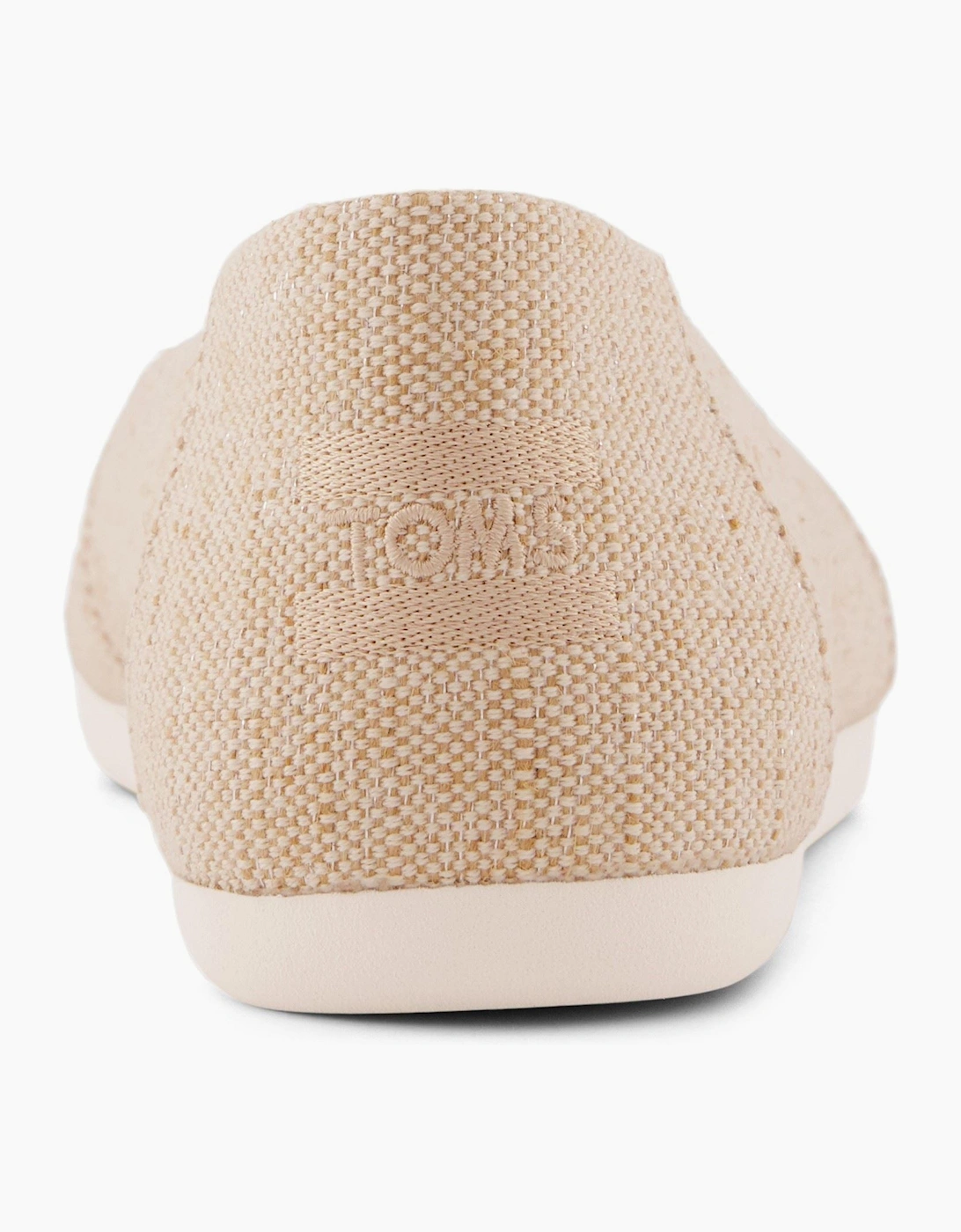 Alpargata Textile Women's Champagne Shoes, 3 of 2