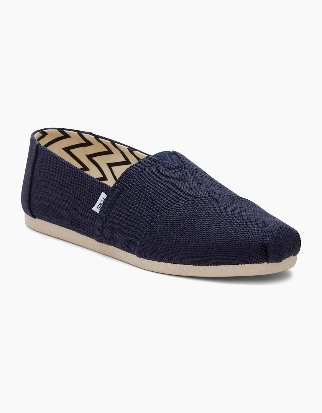 Alpargata Classic Cotton Men's Navy Espadrilles, 7 of 6