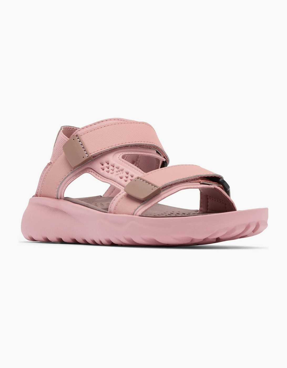 Columbia Women's Columbia Peakfreak Roam Sandal Polyester Women's Eraser Pink/Mocha Sandals