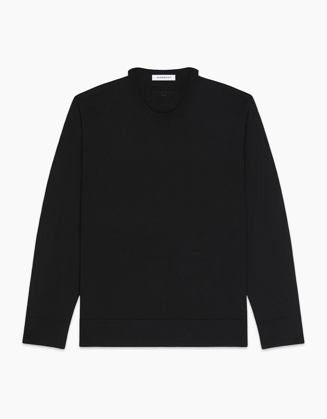 Givenchy Givenchy Men's Branded Wool Sweater Black