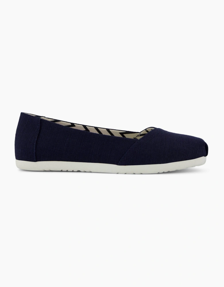 Alpargata Textile Women's Navy Shoes