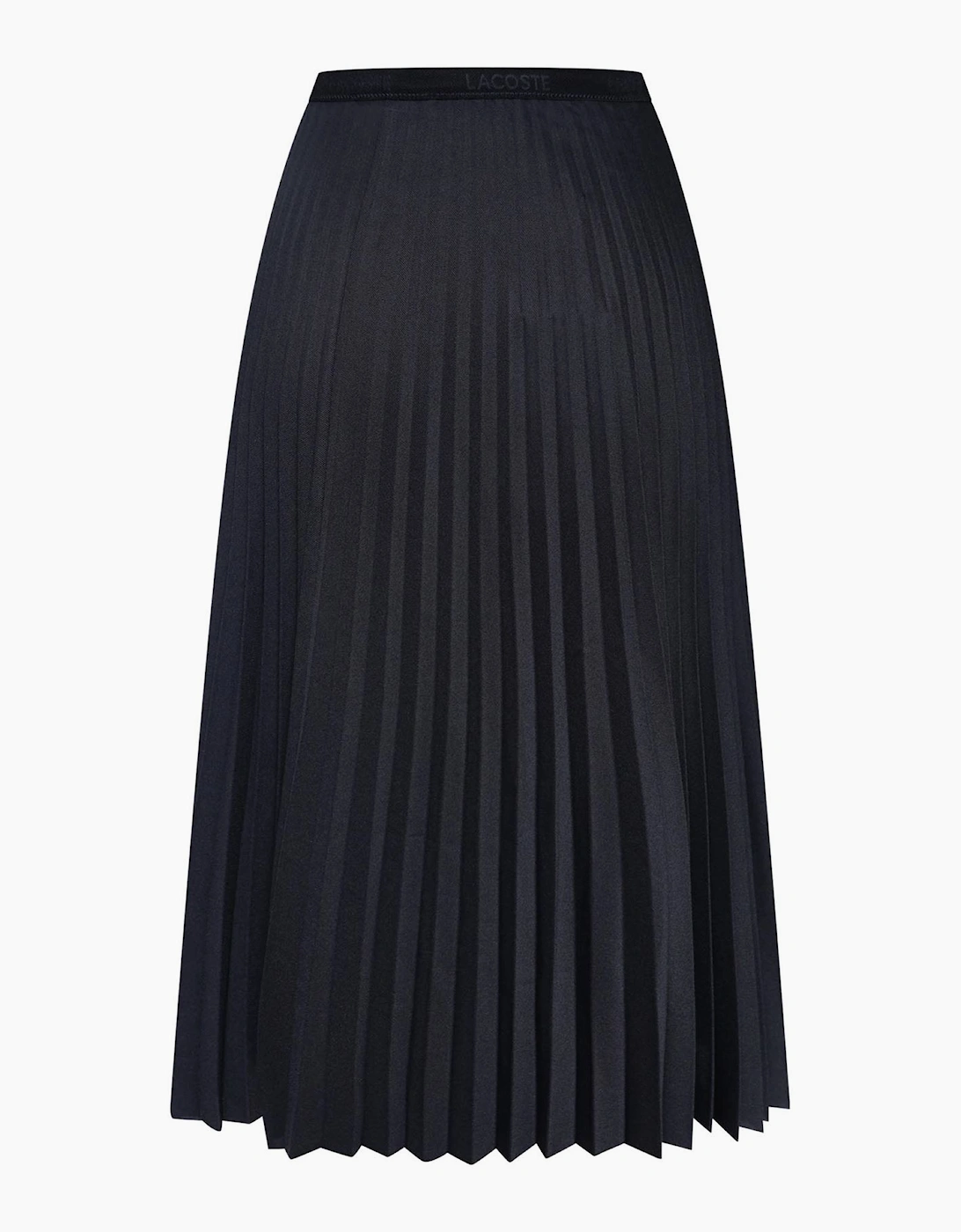 Elasticated Waist Flowing Pleated Skirt