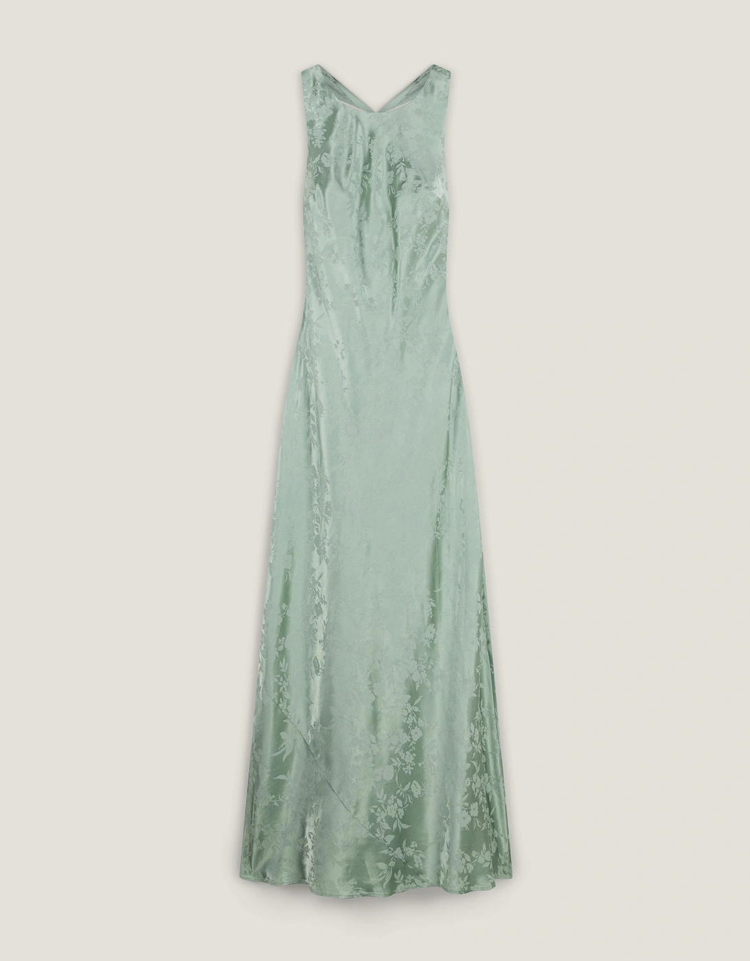 Jai Jacquard Dress in Sage
