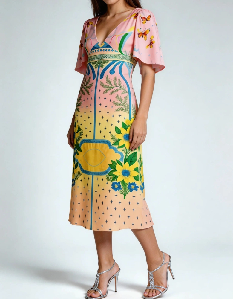 Camile V Shaped Dress