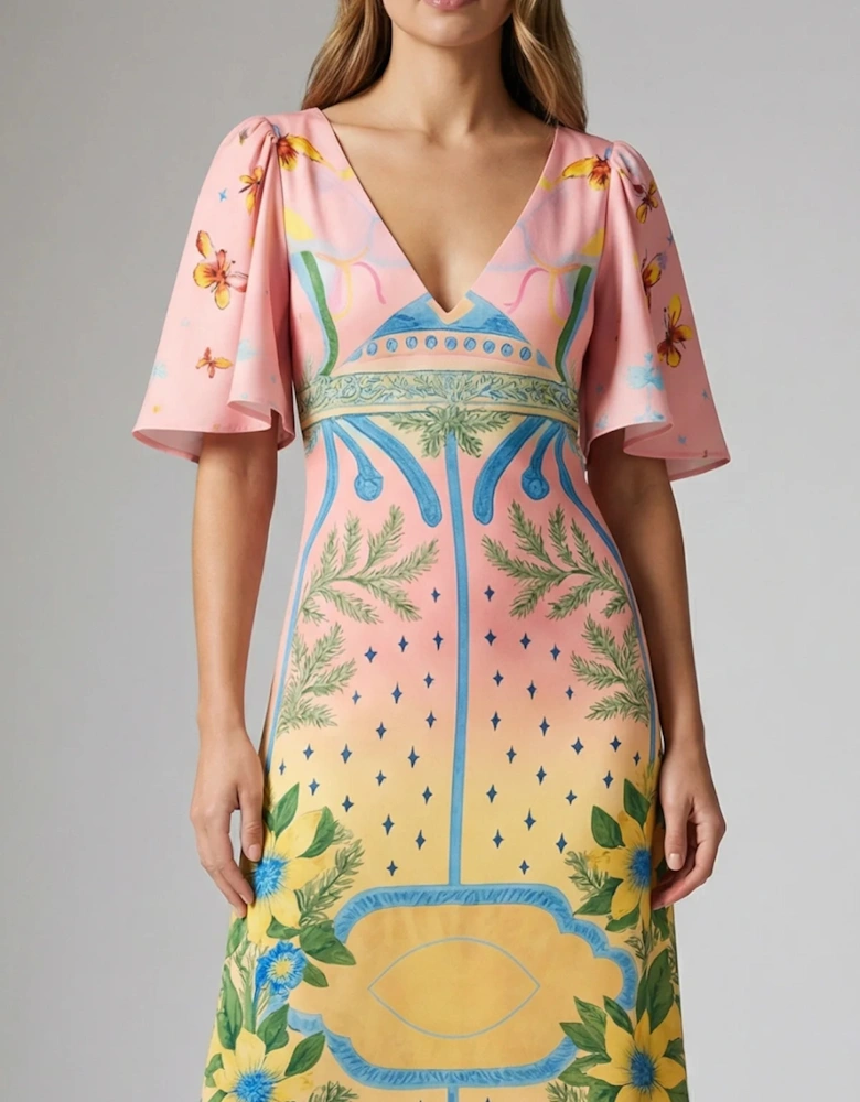 Camile V Shaped Dress