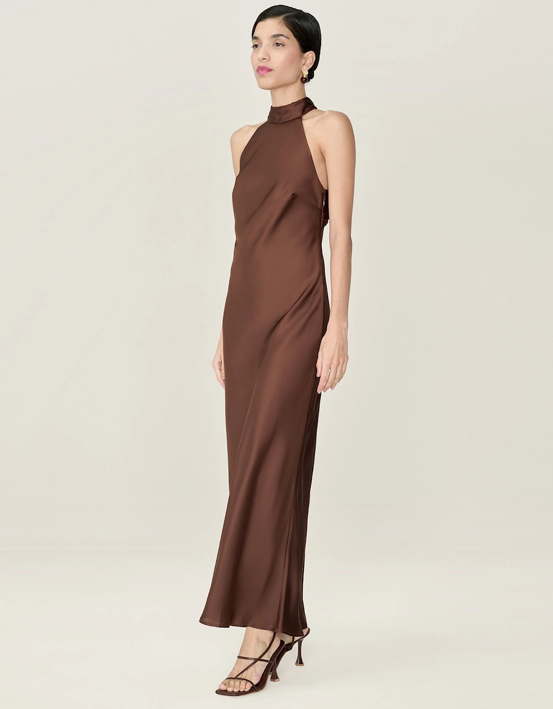 Seychelles Dress in Chocolate