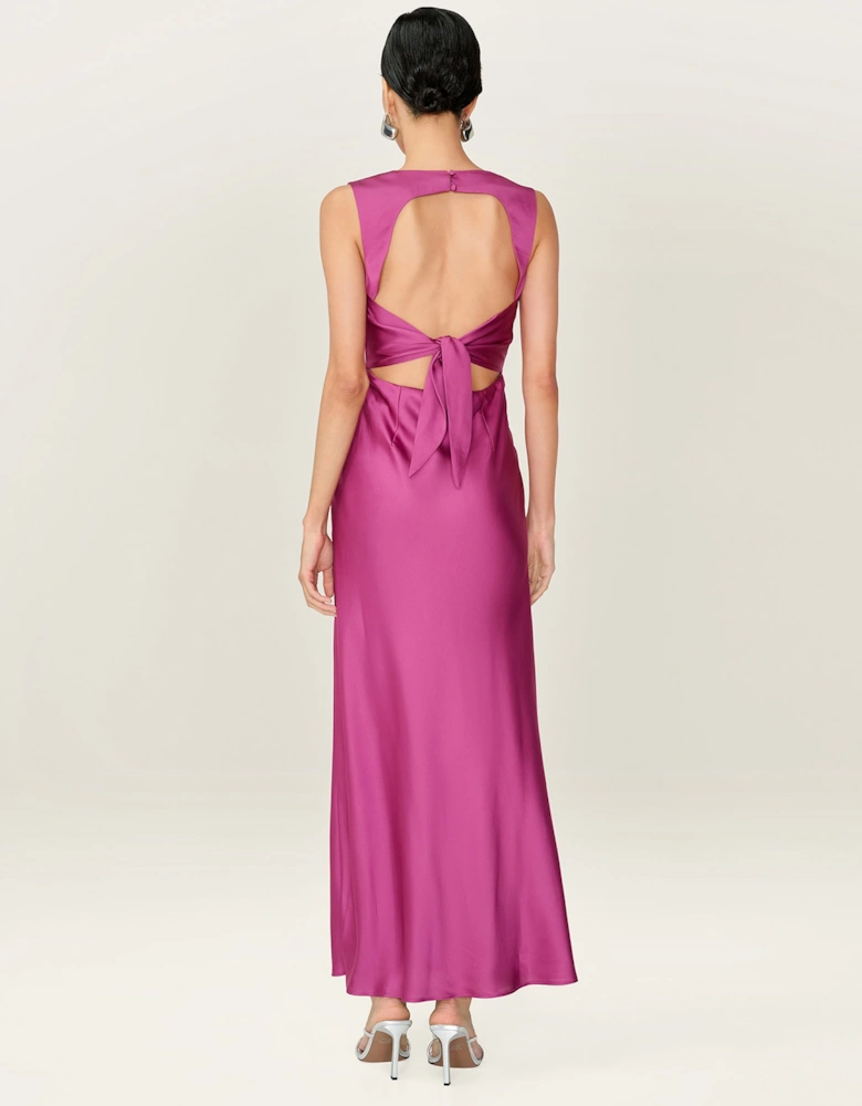 Nova Dress in Magenta