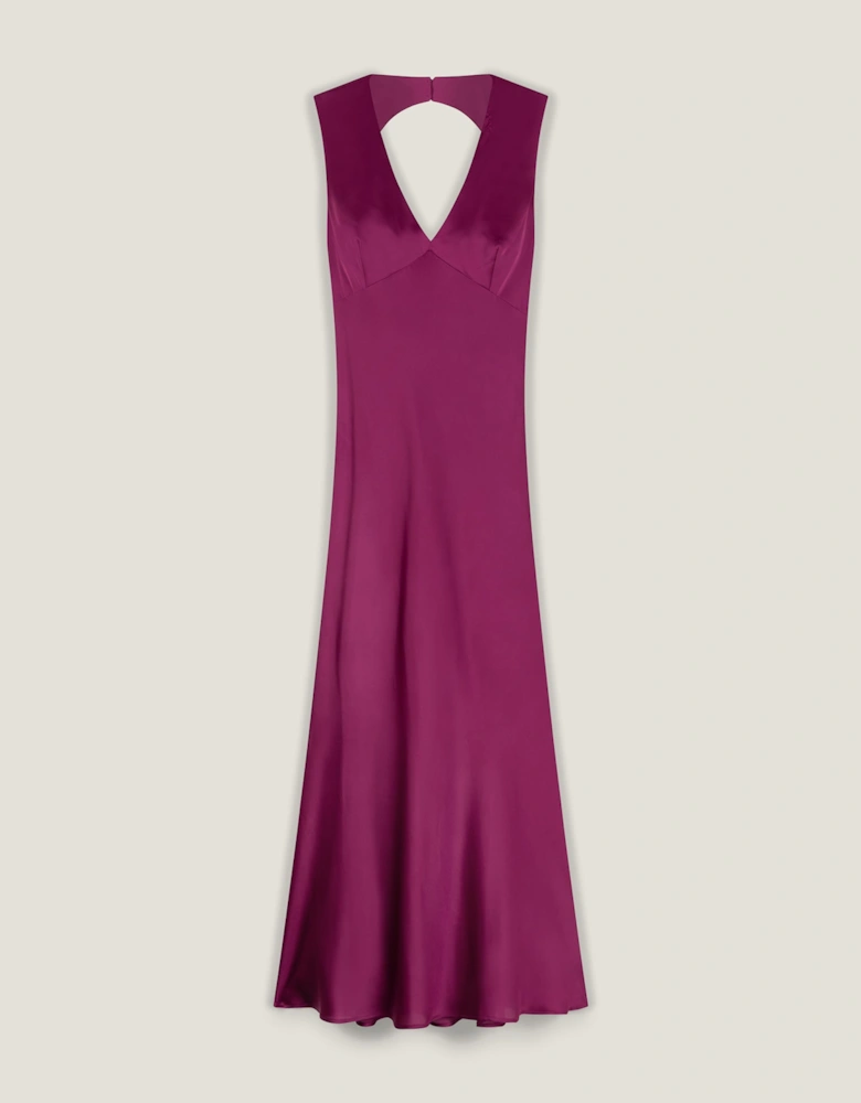 Nova Dress in Magenta