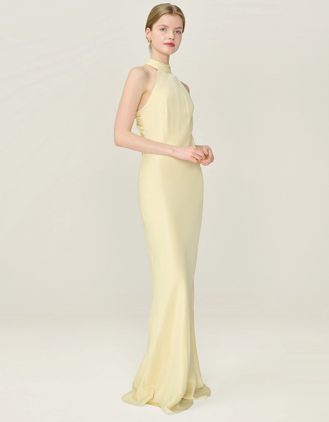 Milos Dress in Double Cream, 7 of 6