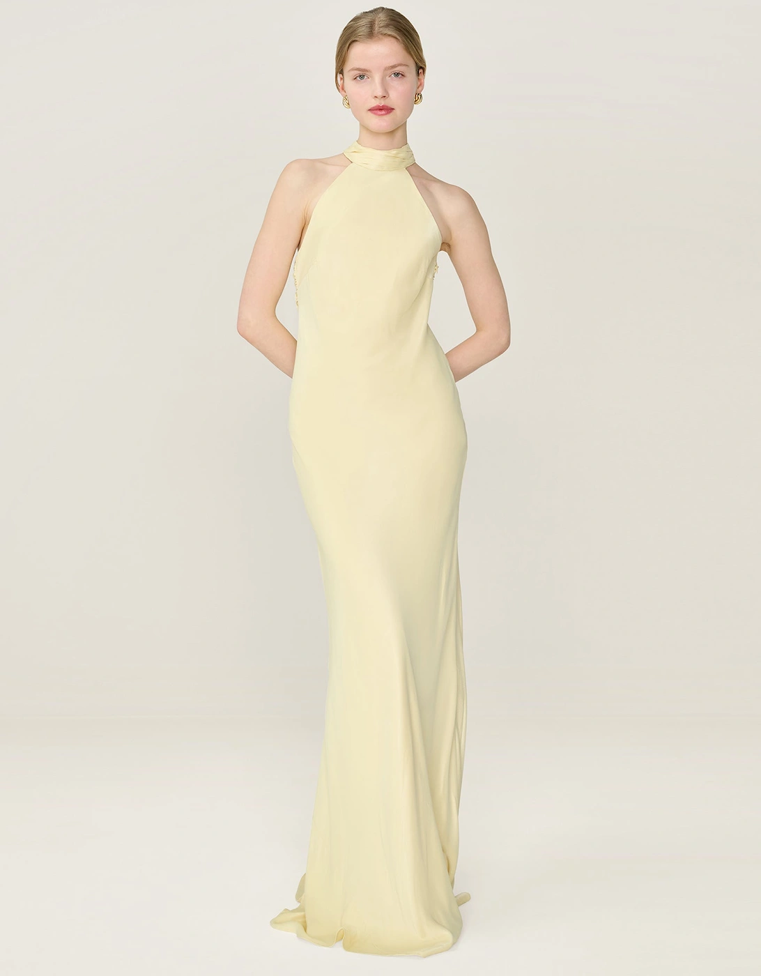 Milos Dress in Double Cream