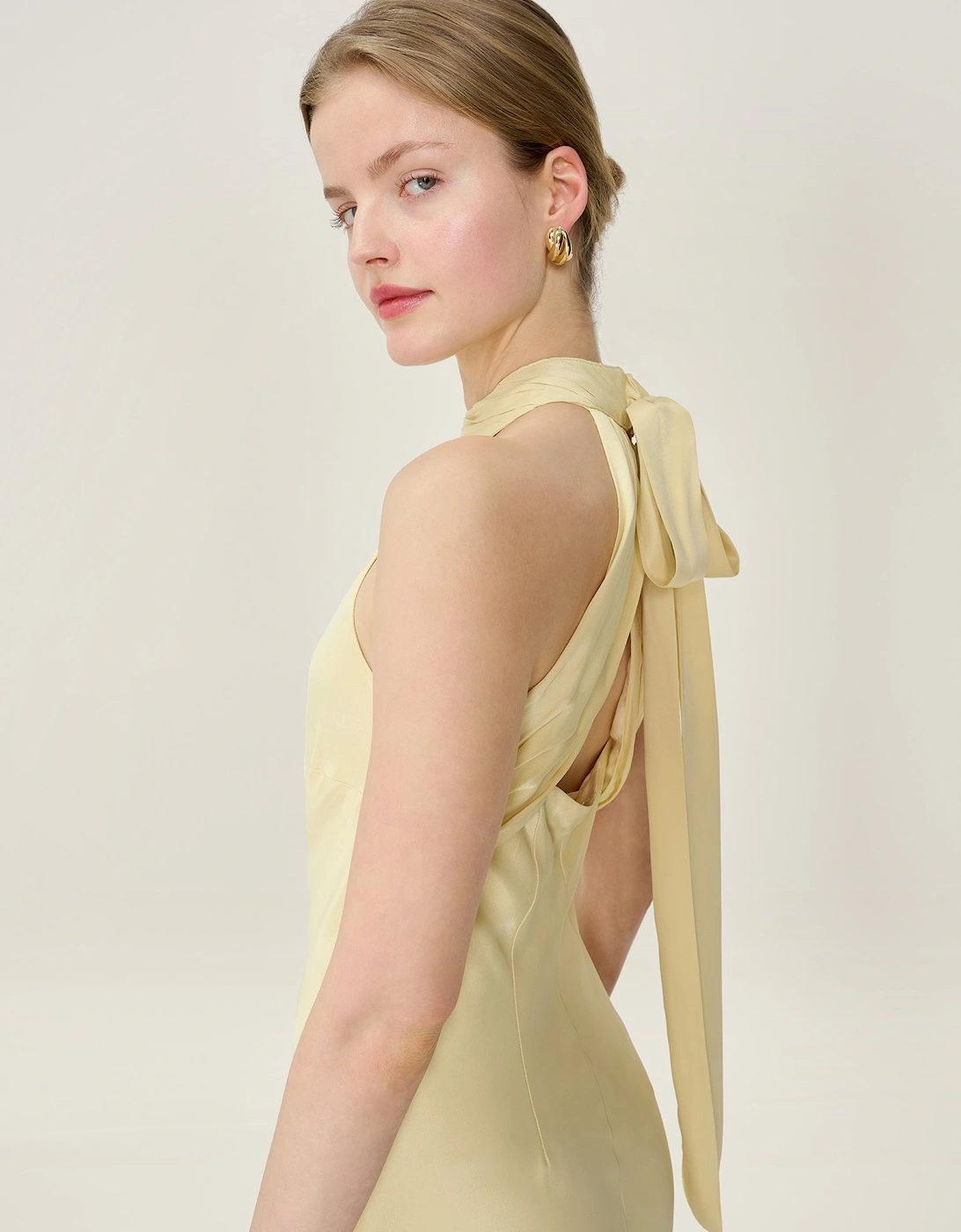 Milos Dress in Double Cream