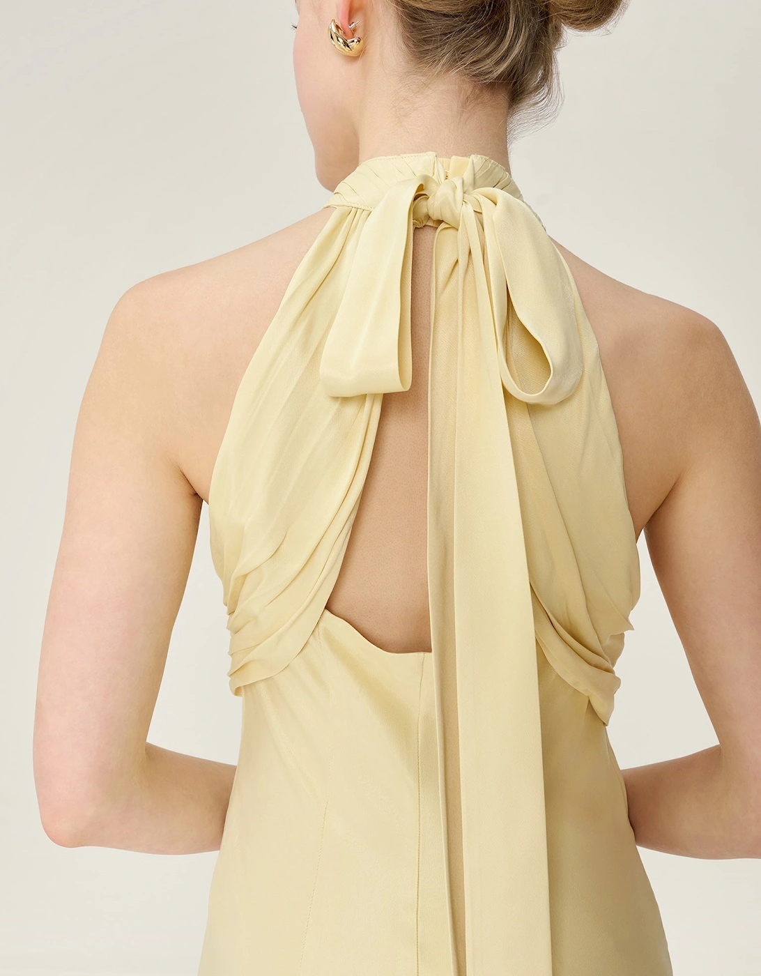 Milos Dress in Double Cream