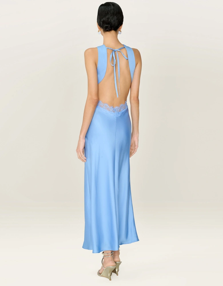 Aurelia Dress in Vista Blue