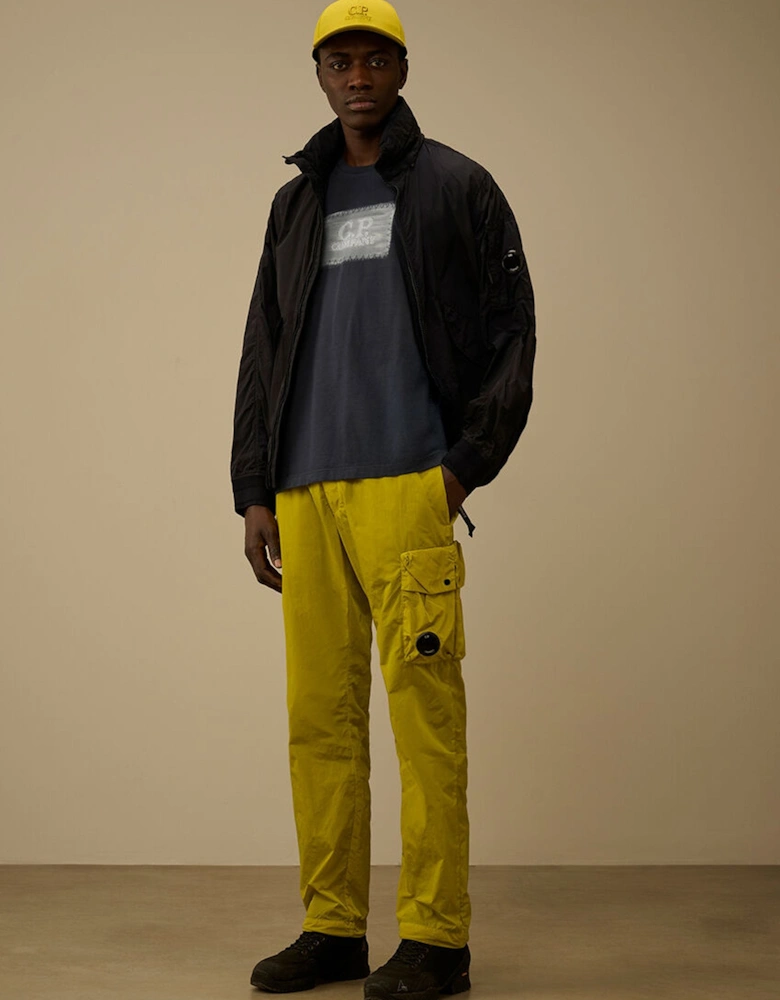 24/1 Branded Cotton T-Shirt Navy