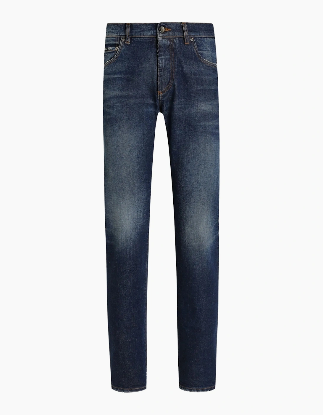 Slim Plaque Denim Jeans Navy, 6 of 5