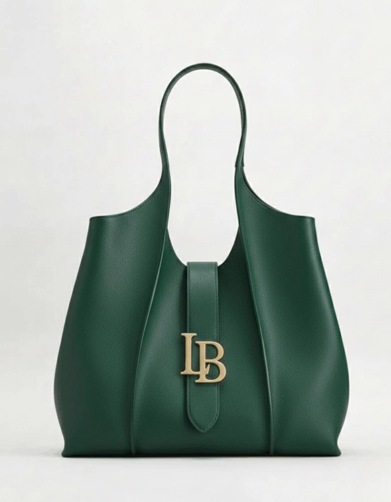 Mayfair Green Shoulder Plant Based Leather Bag  (Pre-Order For delivery 28th May 2026)