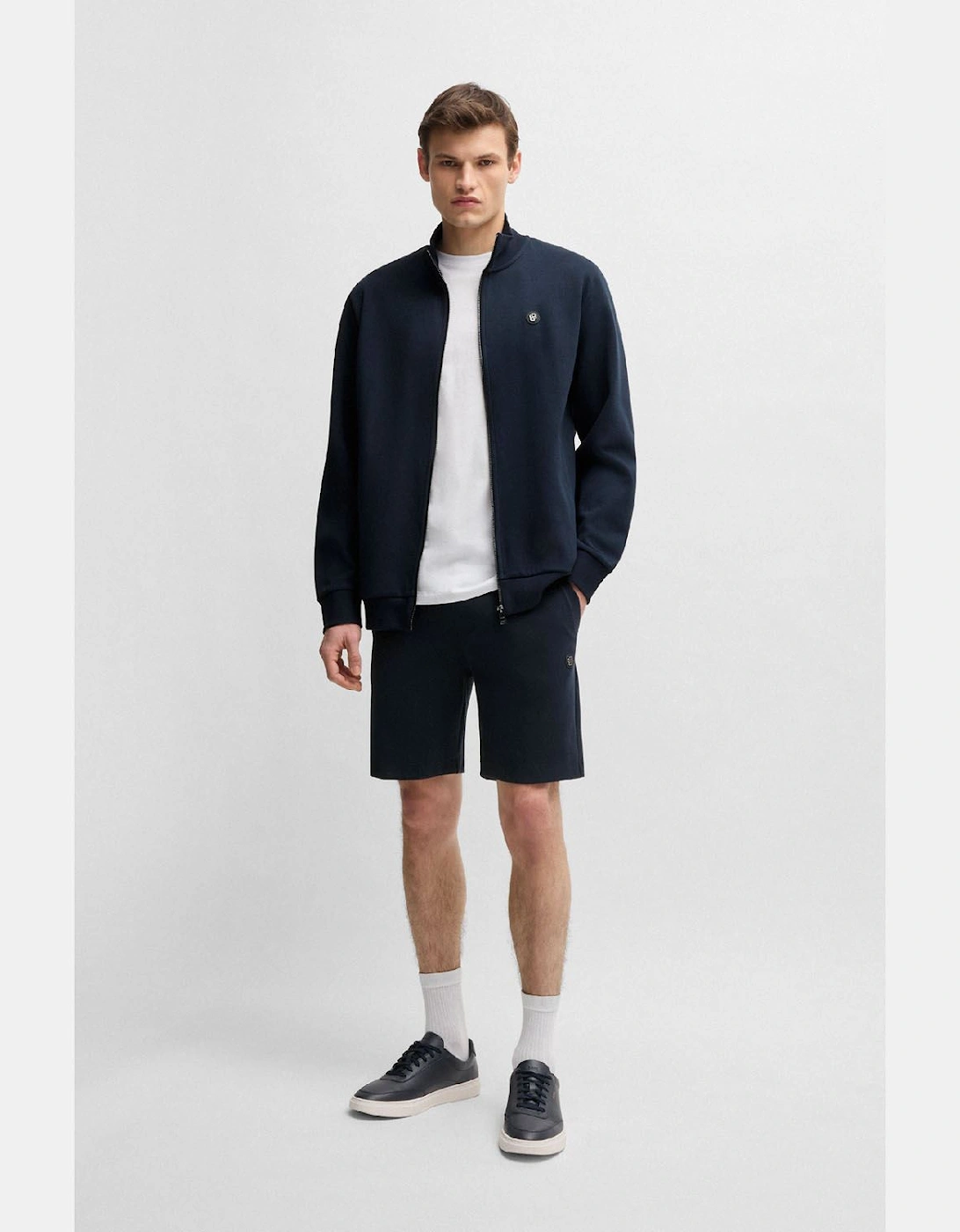 C-Leoni 01 Double B Monogram Shorts