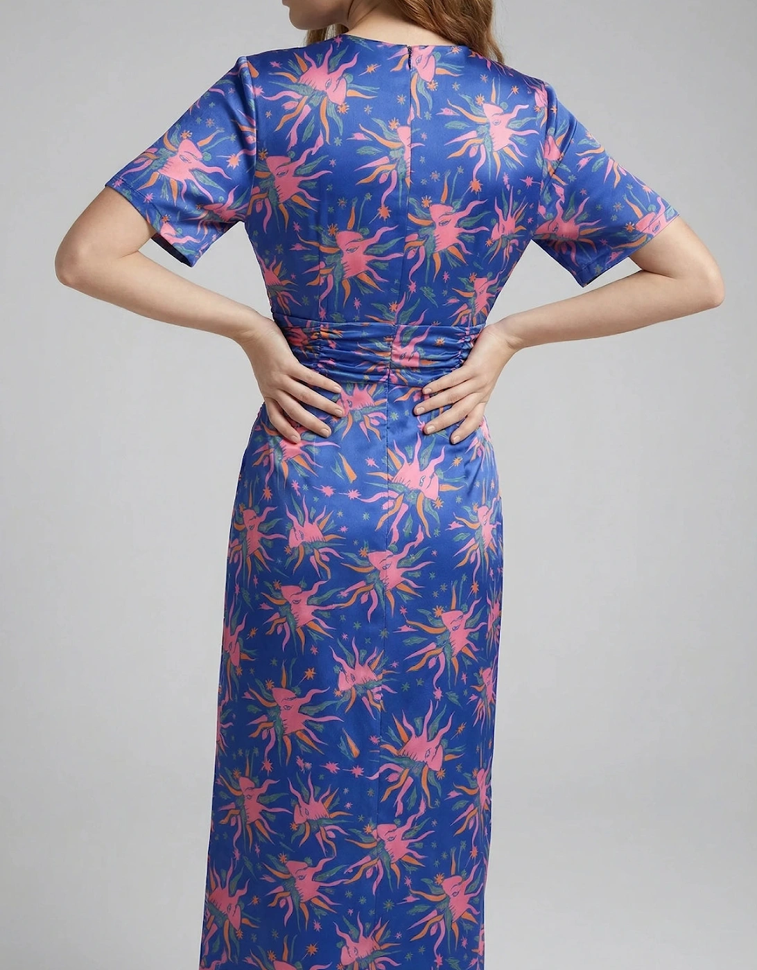 Daphne Rose Blue Vintage Dress