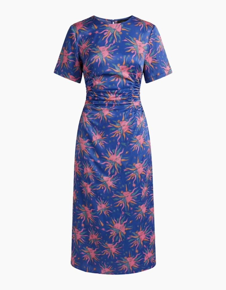 Daphne Rose Blue Vintage Dress