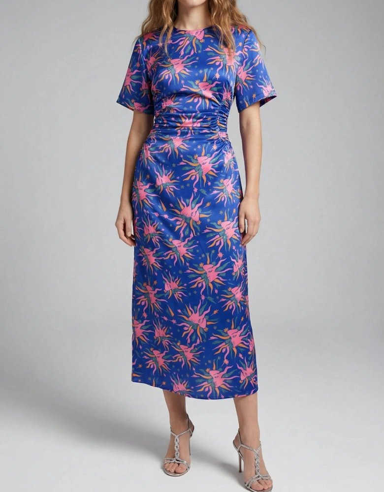 Daphne Rose Blue Vintage Dress