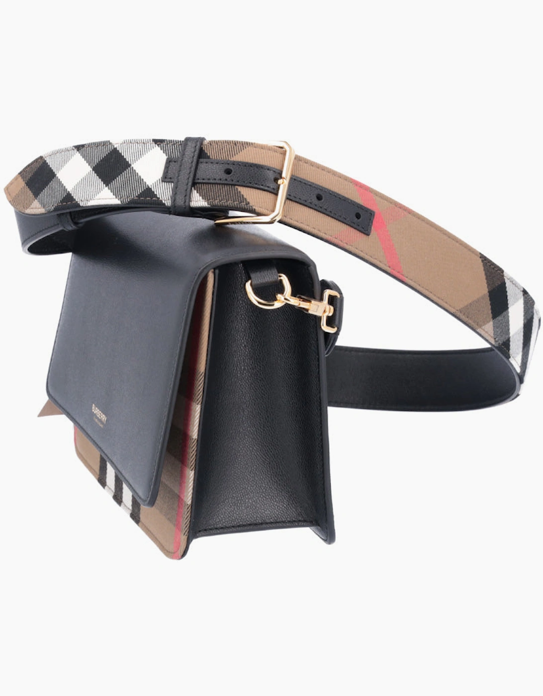 Burberry Mackford Black Crossbody Bag