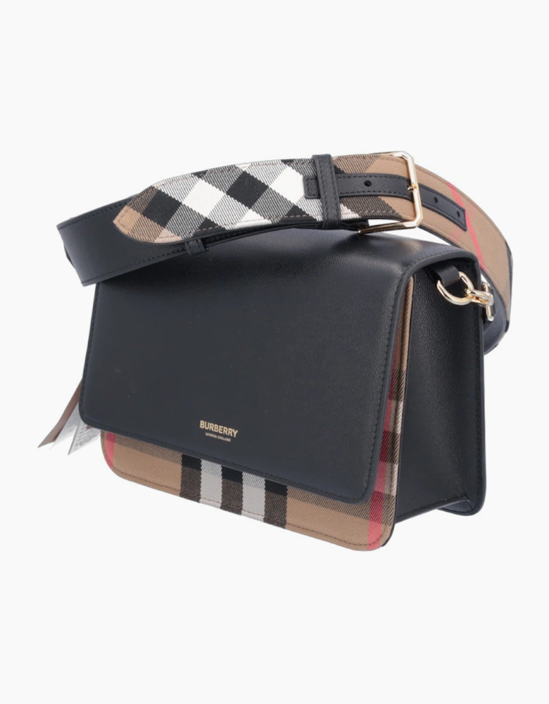 Burberry Mackford Black Crossbody Bag