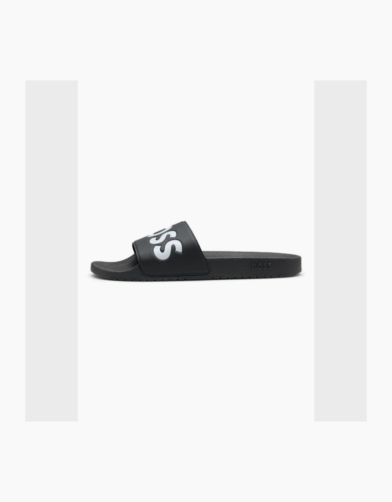 Aryeh Italian Made Slides with Large Logo Detail - Aryeh Sliders