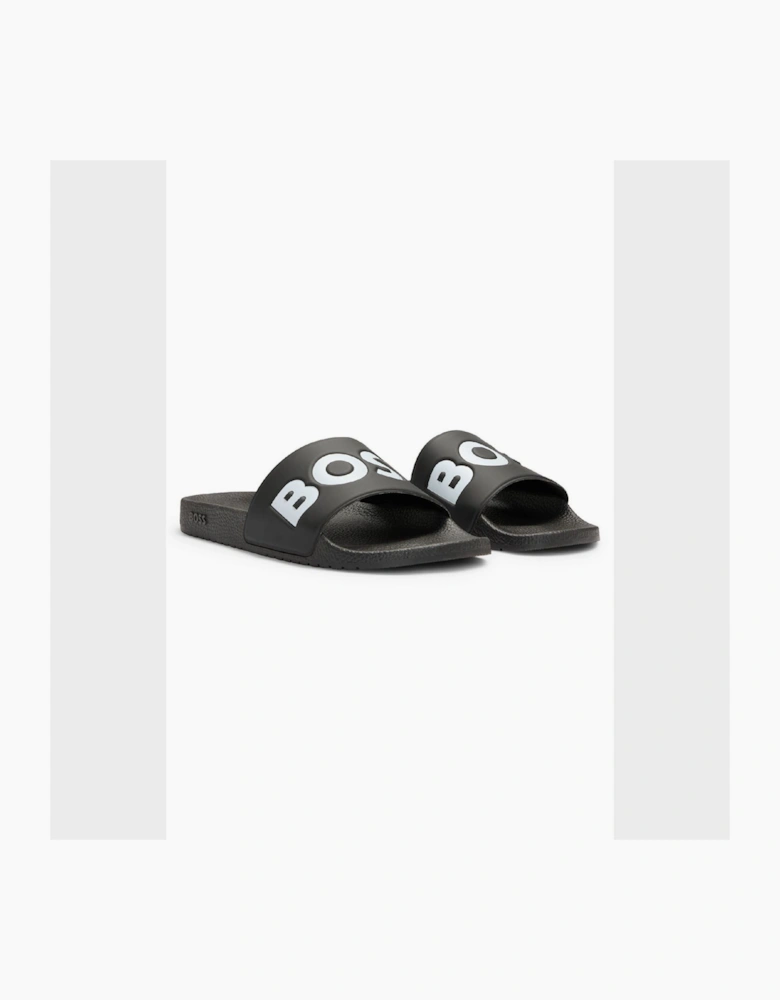 Aryeh Italian Made Slides with Large Logo Detail - Aryeh Sliders
