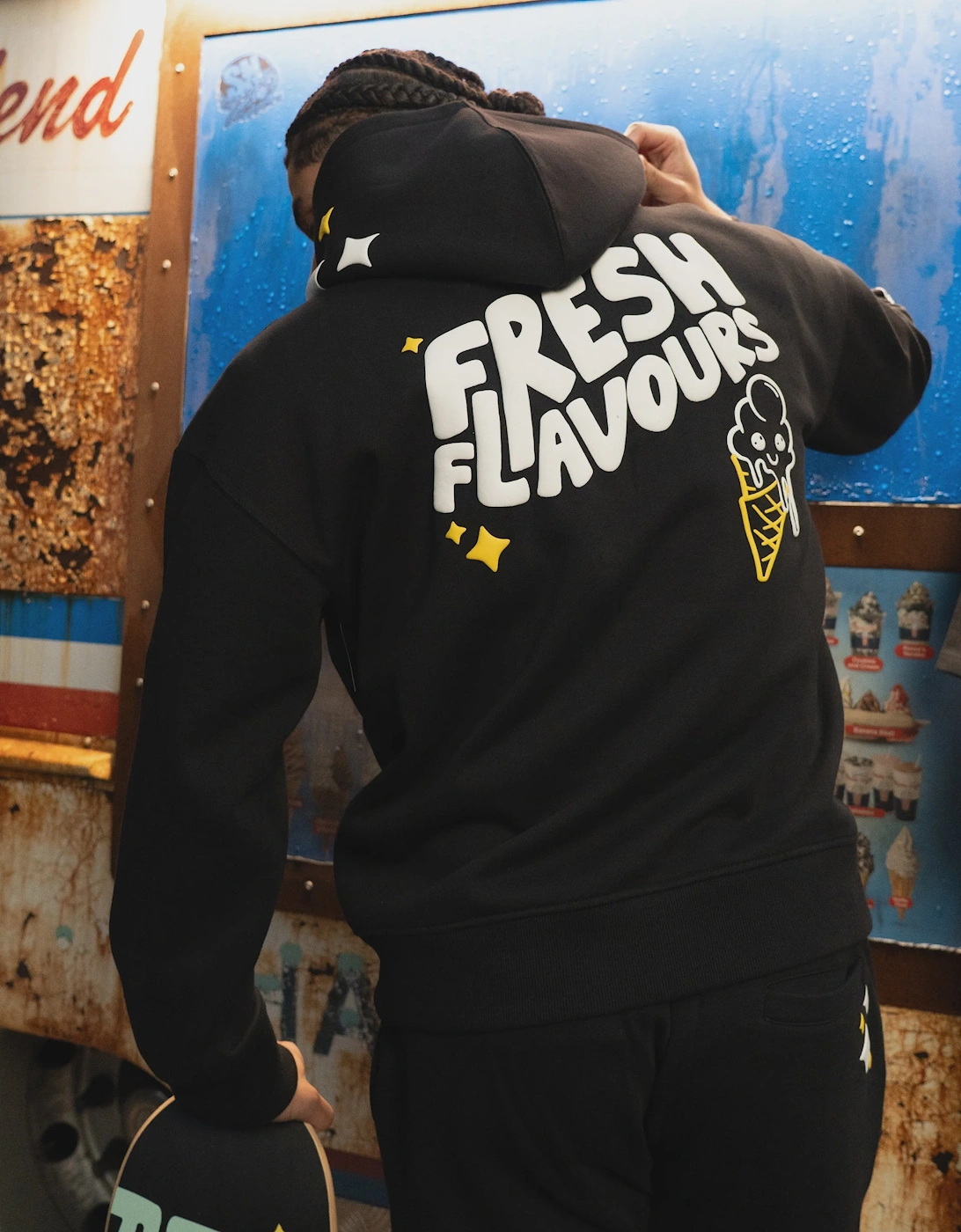 Fresh Flavours Hoodie - Black, 8 of 7