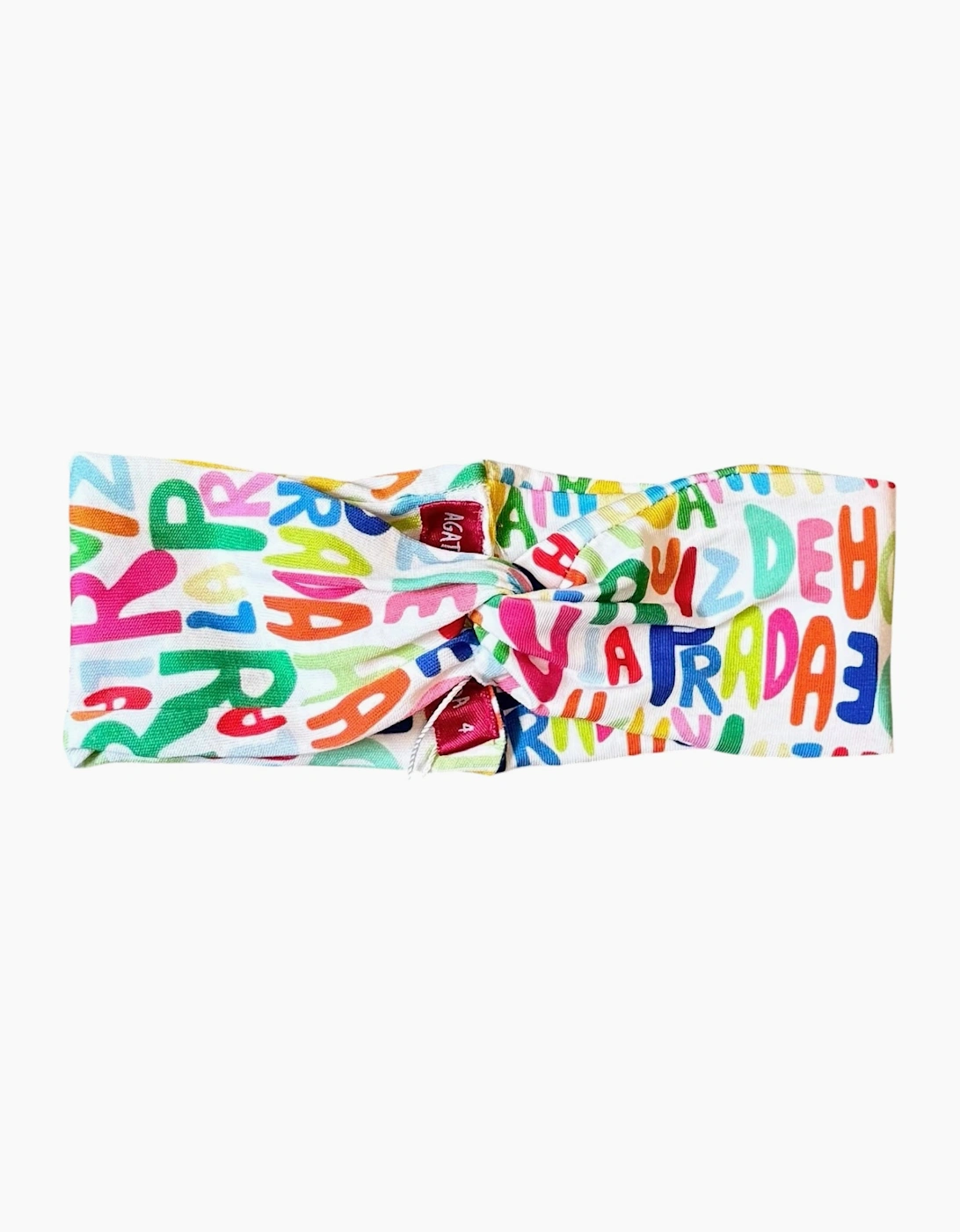 Girls Multicoloured Logo Headband, 2 of 1