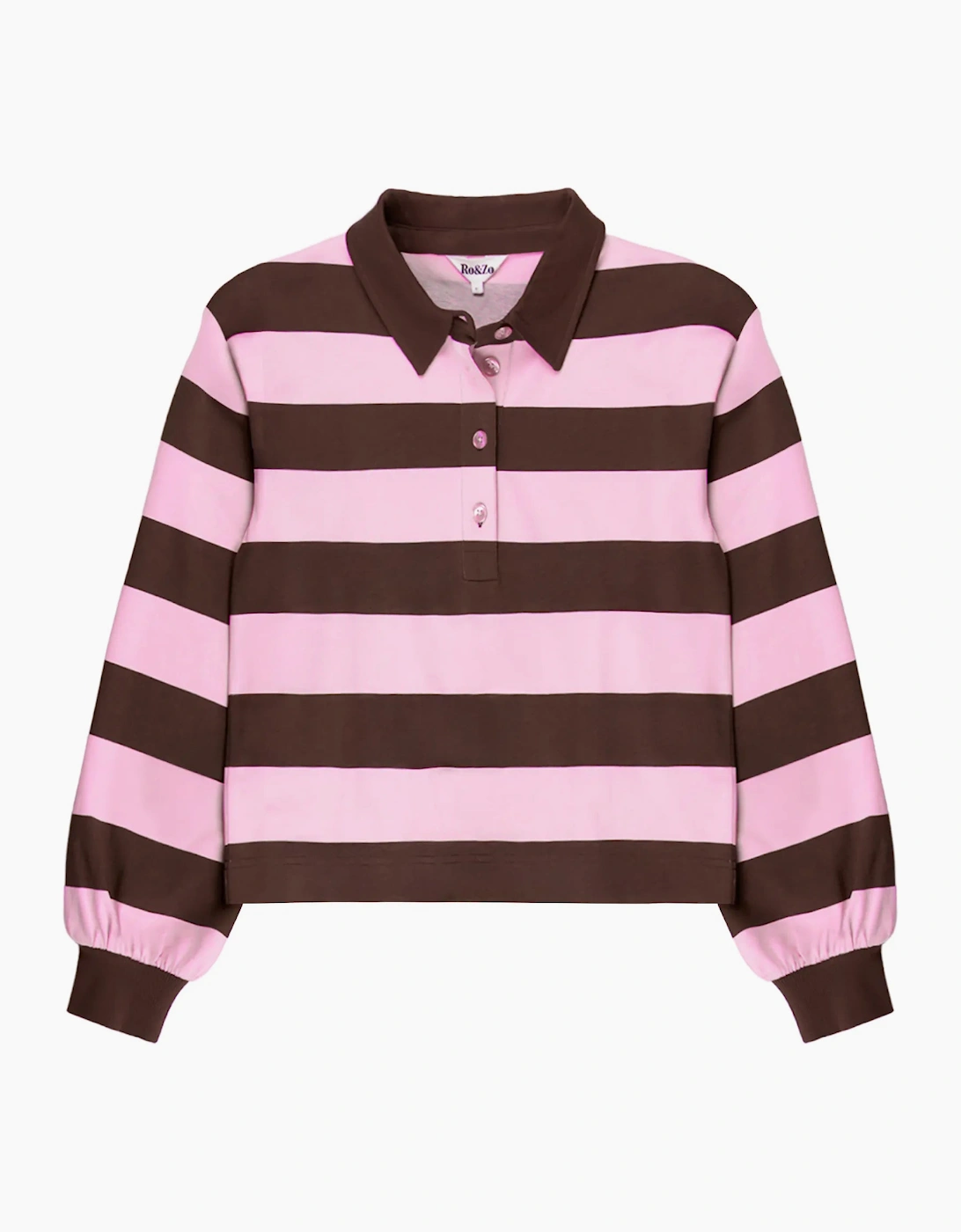 Pink And Brown Stripe Cotton Rugby Shirt, 8 of 7