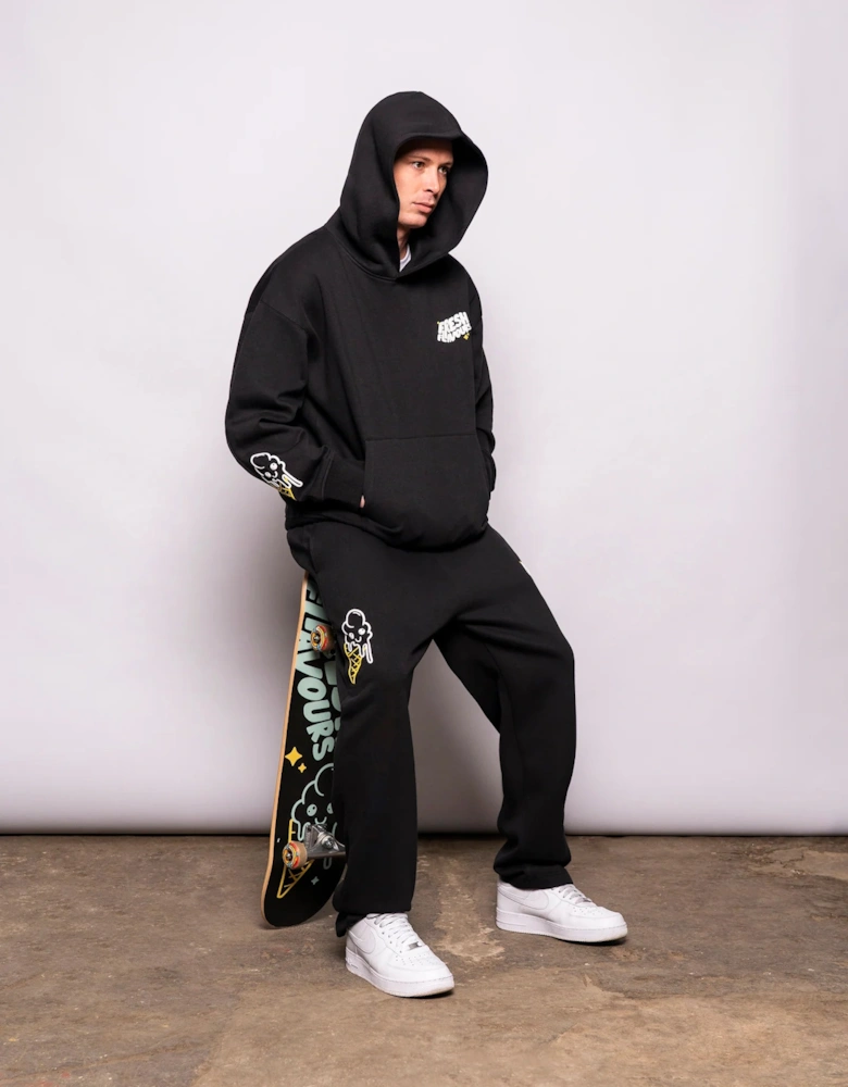 Fresh Couture Fresh Flavours Joggers - Black/Yellow