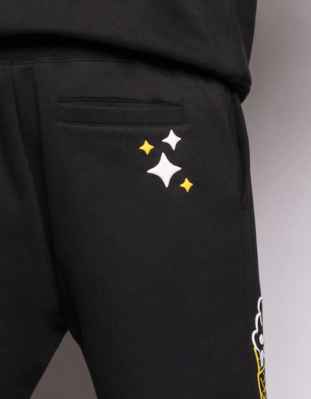 Fresh Couture Fresh Flavours Joggers - Black/Yellow