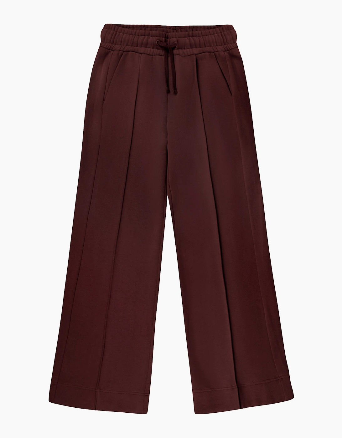 RO&ZO RO&ZO Women's Chocolate-Brown Wide-Leg Sweatpants