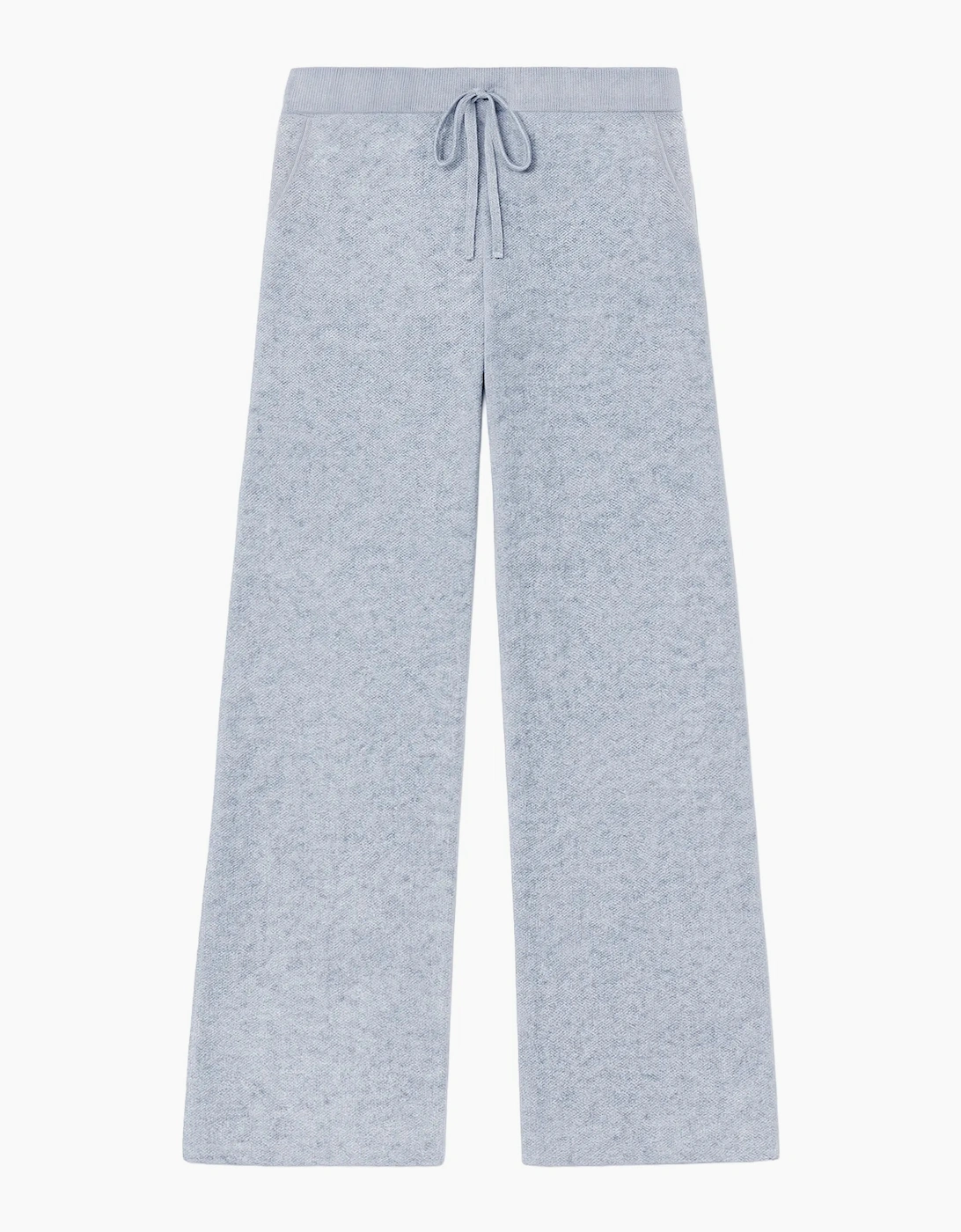 Grey Knit Straight Leg Trousers, 8 of 7