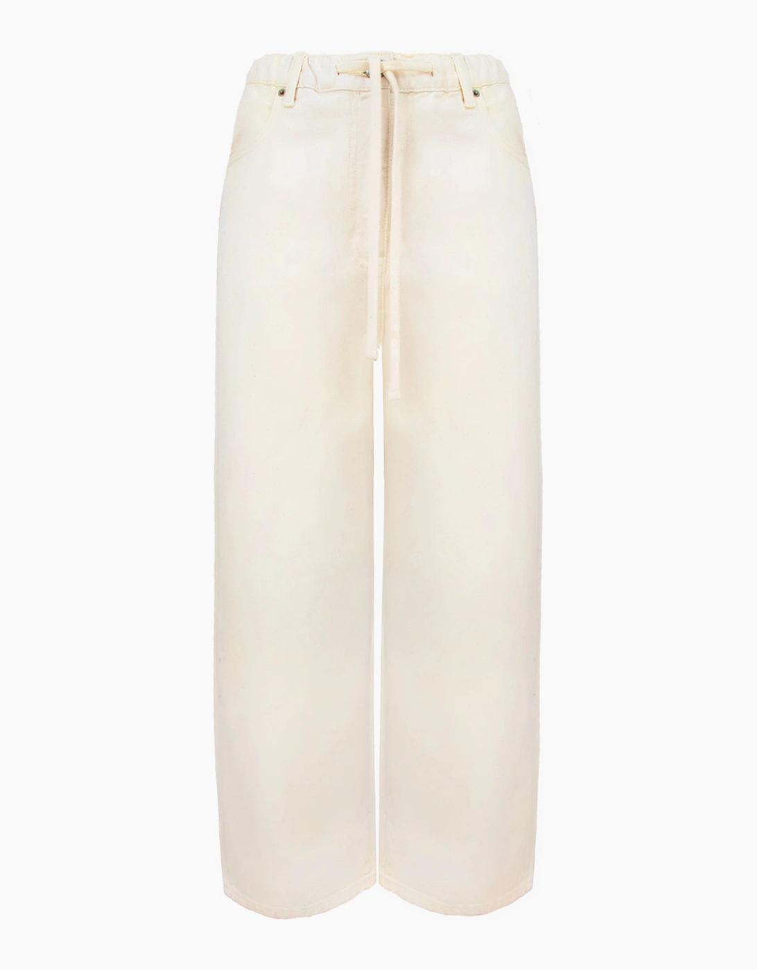 Natural Denim Drawstring-Waist Jeans, 7 of 6