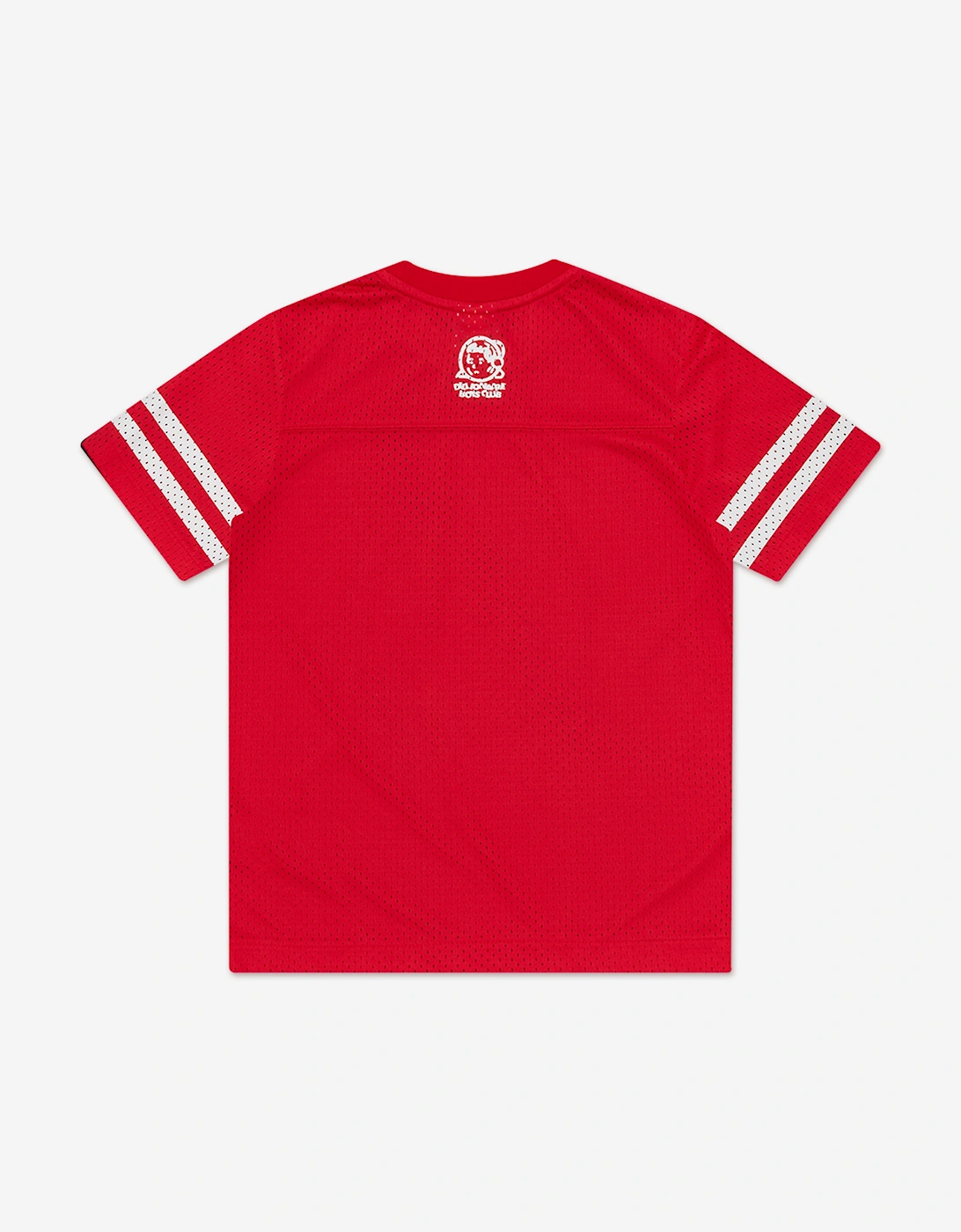 Boys Astro Mesh Football Top in Red