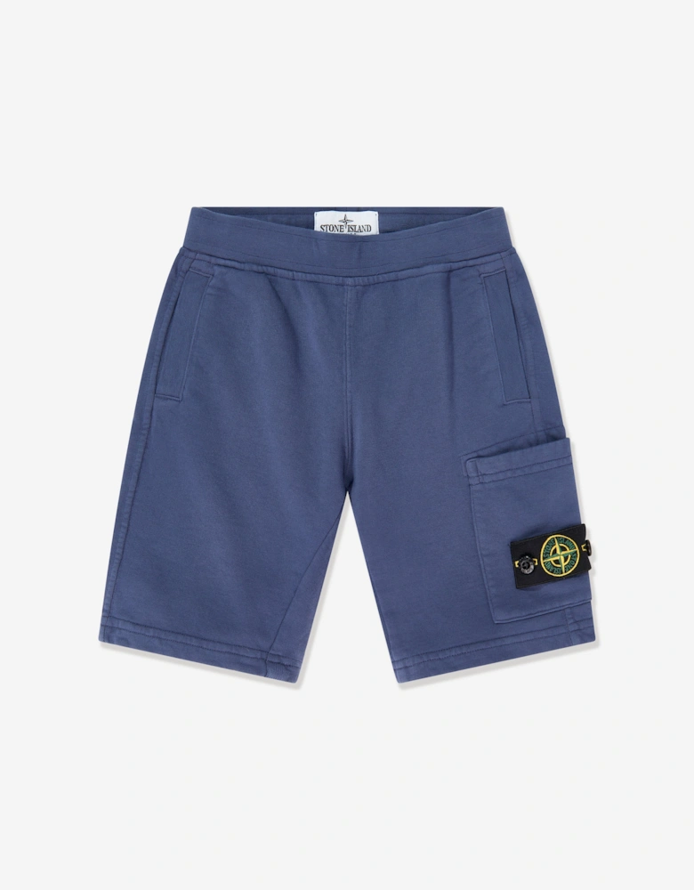 Boys Compass Logo Short Set in Navy