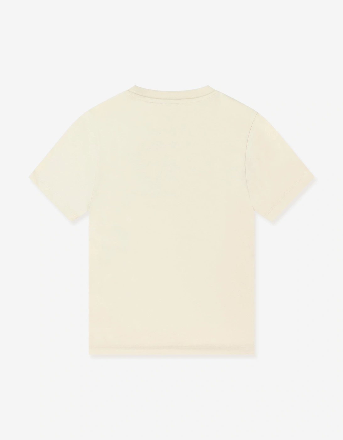 Emporio Armani Boys Train Visibility T-Shirt in Beige