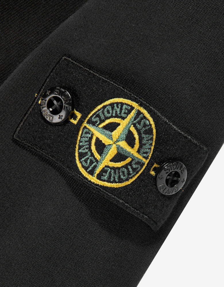 Boys Compass Logo Short Set in Black